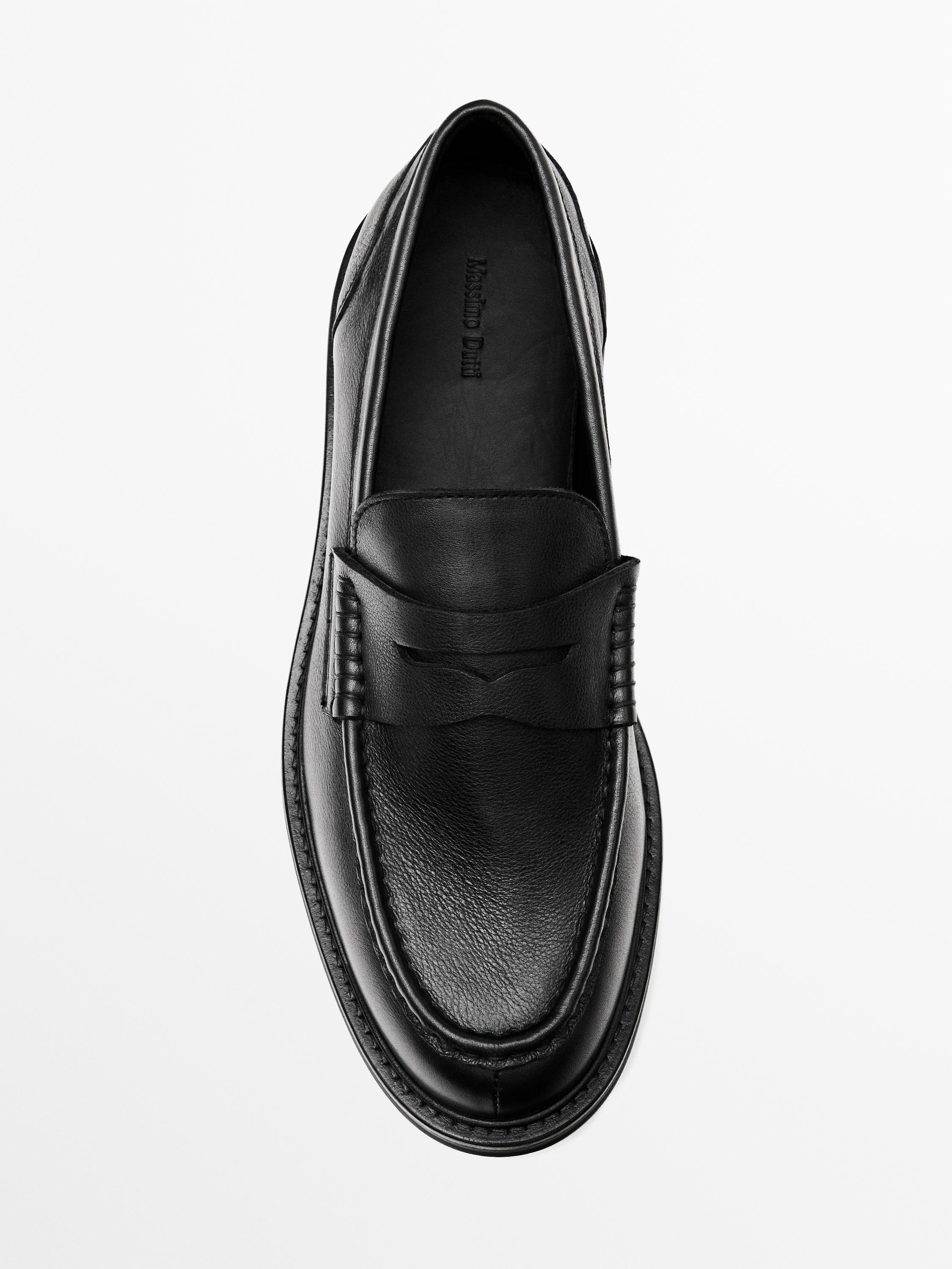 Mocassins en cuir souple